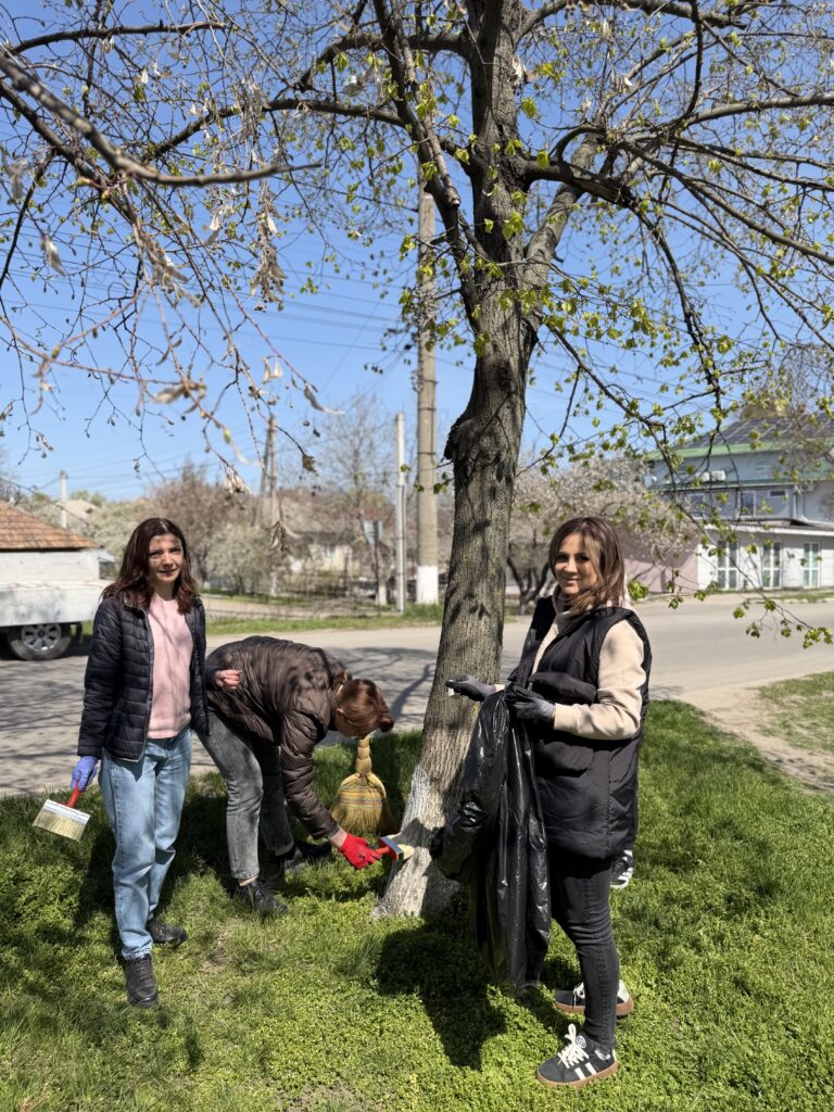 Desfășurarea bilunarului ecologic de primăvară în raionul Florești – acțiuni de salubrizare, amenajare și înverzire