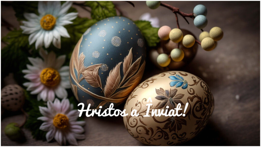 Mesaj de felicitare cu prilejul sărbătorii Sfintelor Paști Învierea Domnului